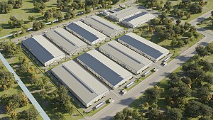 Tổ hợp nhà xưởng, văn phòng, kho cho thuê