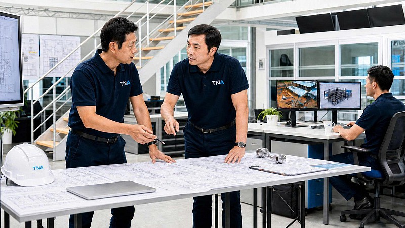 Dịch vụ tư vấn thiết kế nhà xưởng chuyên nghiệp – TNA