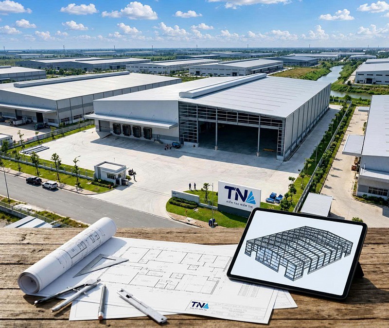 Trọn gói thiết kế & thi công (design & build) – TNA